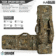 Savior Equipment American Classic Double Rifle Case, Realtree Edge, 45in L x 12in H, RB-4612DG-V1-EDGE