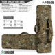 Savior Equipment American Classic Double Rifle Case, Realtree Edge, 54in L x 12in H, RB-5512DG-V1-EDGE
