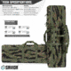 Savior Equipment American Classic Double Rifle Case, Tiger Stripe, 45in L x 12in H, RB-4612DG-V1-TIGR