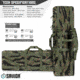 Savior Equipment American Classic Double Rifle Case, Tiger Stripe, 54in L x 12in H, RB-5512DG-V1-TIGR