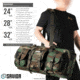Savior Equipment Camo American Classic Shorty Double Rifle Bag, M81 Woodland, 24in, RB-2412DG-V1-M81