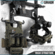Savior Equipment Horizontal Wall Rack, Black, RK-ARC5FG-WM-BK