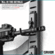 Savior Equipment Horizontal Wall Rack, Gray, RK-ARC5FG-WM-GS