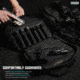 Savior Equipment Multicam Specialist Pistol Case, Multicam Black, 12.5in L x 8.5in H x 2.5in W, HC-DGSPORT-WS-MCB