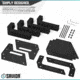 Savior Equipment Pistol Rack, 4-Slot, Black, RK-HAND-XFOUR-BK