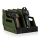 Savior Equipment 4 Slot Pistol Rack, OD Green, 7in H x 8.5in L x 9.5in D, RK-HAND-XFOUR-OG