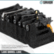 Savior Equipment Pistol Rack, 8-Slot, Black, RK-HAND-X8-BK