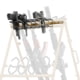 Savior Equipment Pistol Rack Attachment for Shorty Rifle Rack - 8 Slots, Tan, Tan, 22in x 7in x 3in, RK-SBR9-ACC-8PIS-TN
