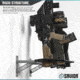 Savior Equipment Rifle Wall Rack, Gray, RK-RIF6-WALL-GS