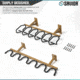 Savior Equipment Rifle Wall Rack, RAL 8000 Tan, RK-RIF6-WALL-TN