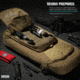 Savior Equipment Specialist Covert Single Rifle Case, 30in, Dark FDE, RB-SGSPORT30-WS-TN