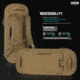 Savior Equipment Specialist Covert Single Rifle Case, 30in, Dark FDE, RB-SGSPORT30-WS-TN