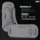 Savior Equipment Specialist Covert Single Rifle Case, Grey, 29.5in H x 12.5in L x 3in W, RB-SGSPORT30-WS-GS