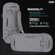 Savior Equipment Specialist Covert Single Rifle Case, Grey, 33in H x 12.5in L x 3in W, RB-SGSPORT34-WS-GS