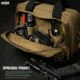 Savior Equipment Specialist Double Pistol Case, Dark FDE, HC-DGSPORT-WS-TN