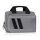 Savior Equipment Specialist Double Pistol Case, Grey, 12.5in L x 8.5in H x 2.5in W, HC-DGSPORT-WS-GS