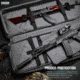 Savior Equipment Specialist Double Rifle Case, Grey, 41in L x 13in H, RB-4213DG-WS-GS