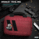 Savior Equipment Specialist Double Pistol Case, Sedona Red, 12.5in L x 8.5in H x 2.5in W, HC-DGSPORT-WS-RD
