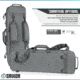 Savior Equipment Urban Carbine Single Rifle Case, Gray, RB-309SG-ARTD-V1-GS