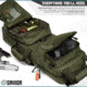 Savior Equipment Urban Takedown Single Rifle Case, OD Green, RB-259SG-TD-V1-OG