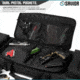 Savior Equipment Urban Warfare Double Rifle Case, 42in, Black, RB-4212DG-VER2-BK
