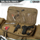 Savior Equipment Urban Warfare Double Rifle Case, 42in, Dark FDE, RB-4212DG-VER2-TN