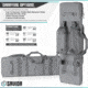 Savior Equipment Urban Warfare Double Rifle Case, 42in, Gray, RB-4212DG-VER2-GS