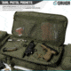 Savior Equipment Urban Warfare Double Rifle Case, 51in, OD Green, RB-5112DG-VER2-OG