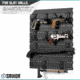 Savior Equipment Wall Rack System Adjustable J-Hook, 2 Pack, Black, 3.5x1.3x3.5in, WRS-ACC-PS2-BK