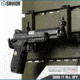 Savior Equipment Wall Rack System Adjustable J-Hook, 2 Pack, OD Green, 3.5in x 1.3in x 3.5in, OD Green, 3.5in x 1.3in x 3.5in, WRS-ACC-PS2-OG