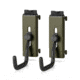 Savior Equipment Wall Rack System Adjustable J-Hook, 2 Pack, OD Green, 3.5in x 1.3in x 3.5in, OD Green, 3.5in x 1.3in x 3.5in, WRS-ACC-PS2-OG
