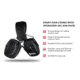 Shellshock Protection Premium Eye &amp; Ear Combo Protective Ear Muffs