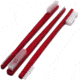 Shooter's Choice AP Brushes, 3 Pack, White/Red, SHF-316R-3