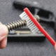 Shooter's Choice AP Brushes, 3 Pack, White/Red, SHF-316R-3