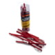 Shooter's Choice Nylon All Purpose Receiver Brushes 20 Pack, Red, SHF-316R-20