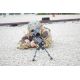 Sierra 7 Bipod Raptor Feet, 9-12in, Black, 380-924