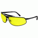 Silencio Glasses w/Matte Black Frame &amp; Yellow Lens 3014958