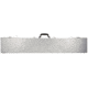 2nd AMENDMENT AL100 Rifle Case 1-2Long Guns/1 Scoped 50x9x4.5 ABS Plastic Silver