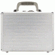 2nd AMENDMENT AL10 2-4 Pistol Case Comb Lck 12x9x4 ABS Plastic Silver