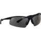 Smith &amp; Wesson Performance Shooting Glasses, Black Frame, Smoke Lens SW10420C