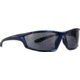 Smith &amp; Wesson Performance Shooting Glasses, Blue Frame, Smoke Lens SW10220C