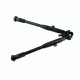 Sniper Tactical High Profile Folding / Height Adjustable Picatinny/Weaver Bipod, Black BP06