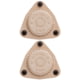 SofHold 9MM Bullet Gun Magnet Mount, 2 Pack, Natural, 9mm-Natural-2PK