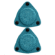 SofHold Armed and Beatiful Gun Magnet Mount, 2 Pack, Turquoise, Sofhold-AB-TRQU-2PK
