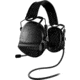 Sordin Supreme T2 CC Leather Memory Foam Headband, Black, 304004-10P