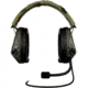 Sordin Supreme MIL CC Headset, Camo Headband, Green Cups, 530434