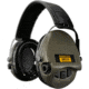 Sordin Supreme PRO-X Headband Headset, Gel, Leather Headband, Green Cups, 500409