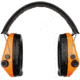 Sordin Supreme PRO-X Headband Headset, Leather Headband, Orange Cups, 500757