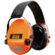Sordin Supreme PRO-X Headband Headset, Leather Headband, Orange Cups, 500757