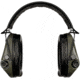 Sordin Supreme PRO-X Slim Headset, Leather Headband, Green Cups, 520473